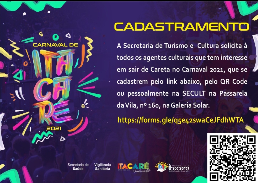 Prefeitura de Itacaré realiza cadastramento  dos “caretas” para o carnaval com segurança