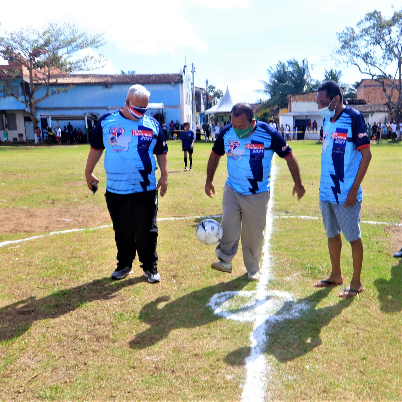 Prefeito de Itacaré abriu a Copa Tremendão de Futebol 2021