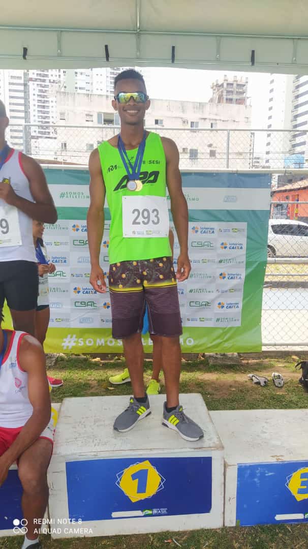 Atleta de Taboquinhas é destaque nos Jogos Escolares da Juventude