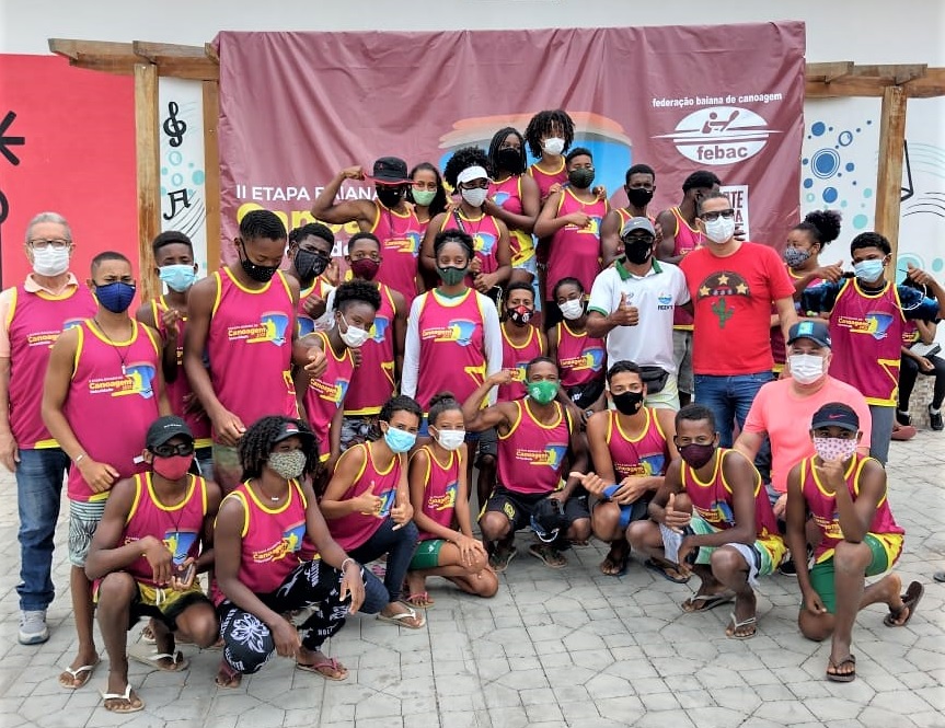 Equipe de Itacaré é campeã da 2ª etapa  do Baiano de Canoagem Velocidade