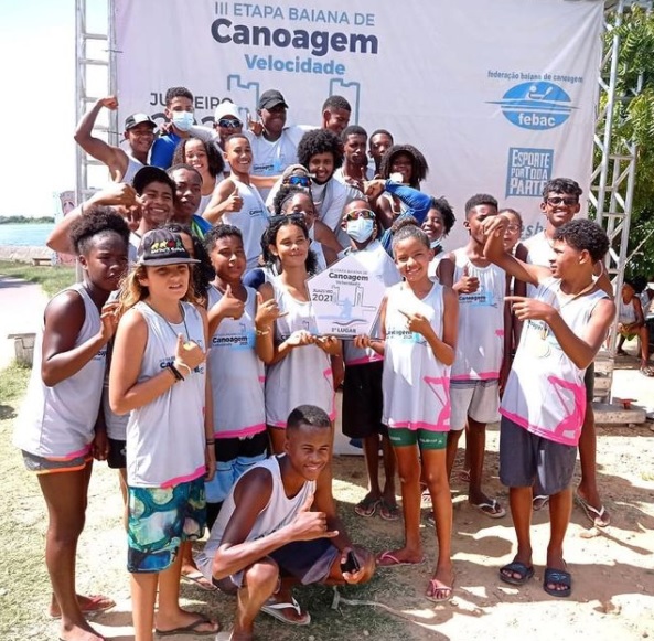 Equipe de Itacaré vence a 3ª etapa do Baiano de Canoagem Velocidade