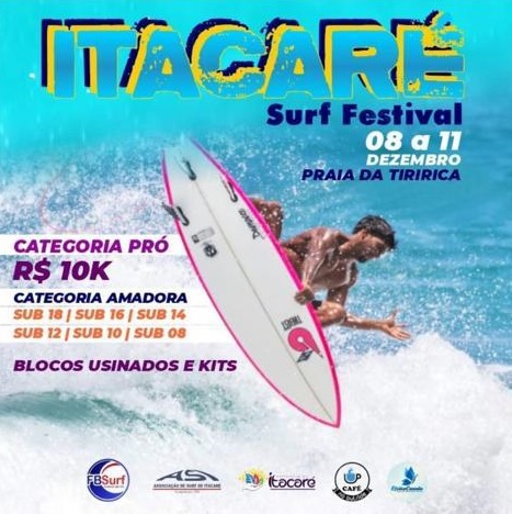 Federação abre inscrições para a 3ª Etapa do Baiano de Surf em Itacaré