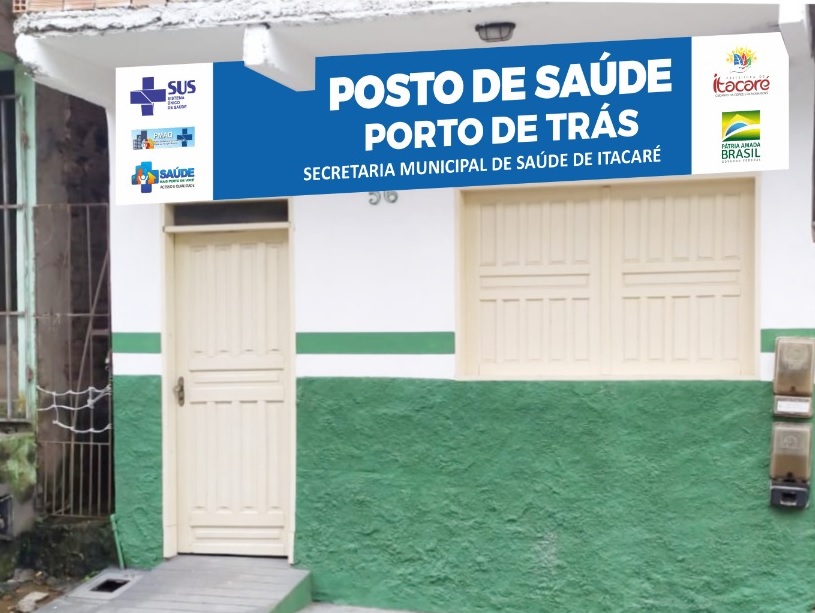 Prefeitura de Itacaré inaugura nesta 5ª  feira Posto de Saúde do Porto de Trás