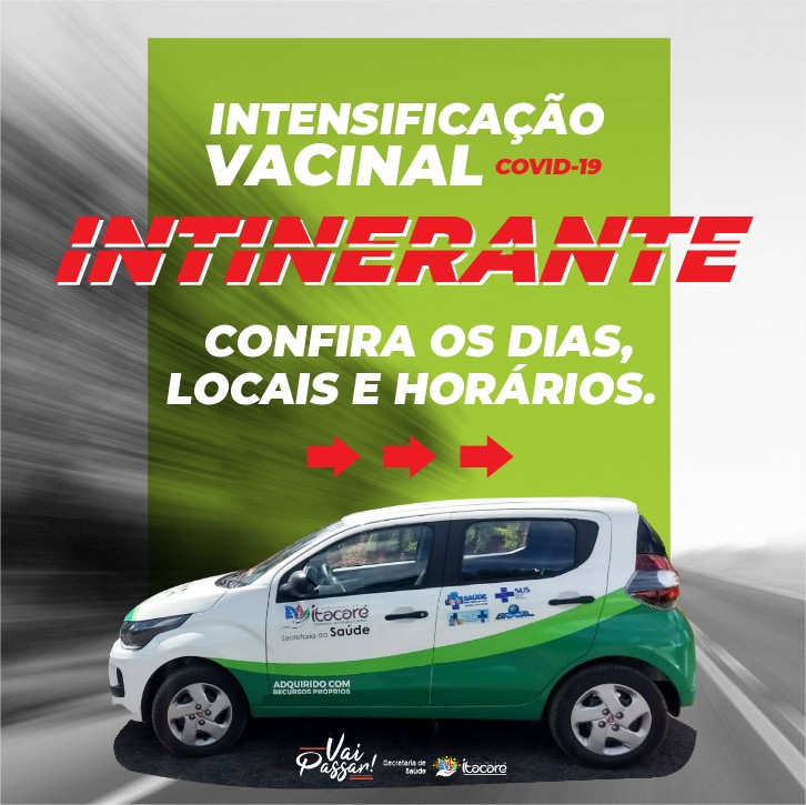 Prefeitura de Itacaré realiza vacinação  volante nos bairros contra a Covid-19