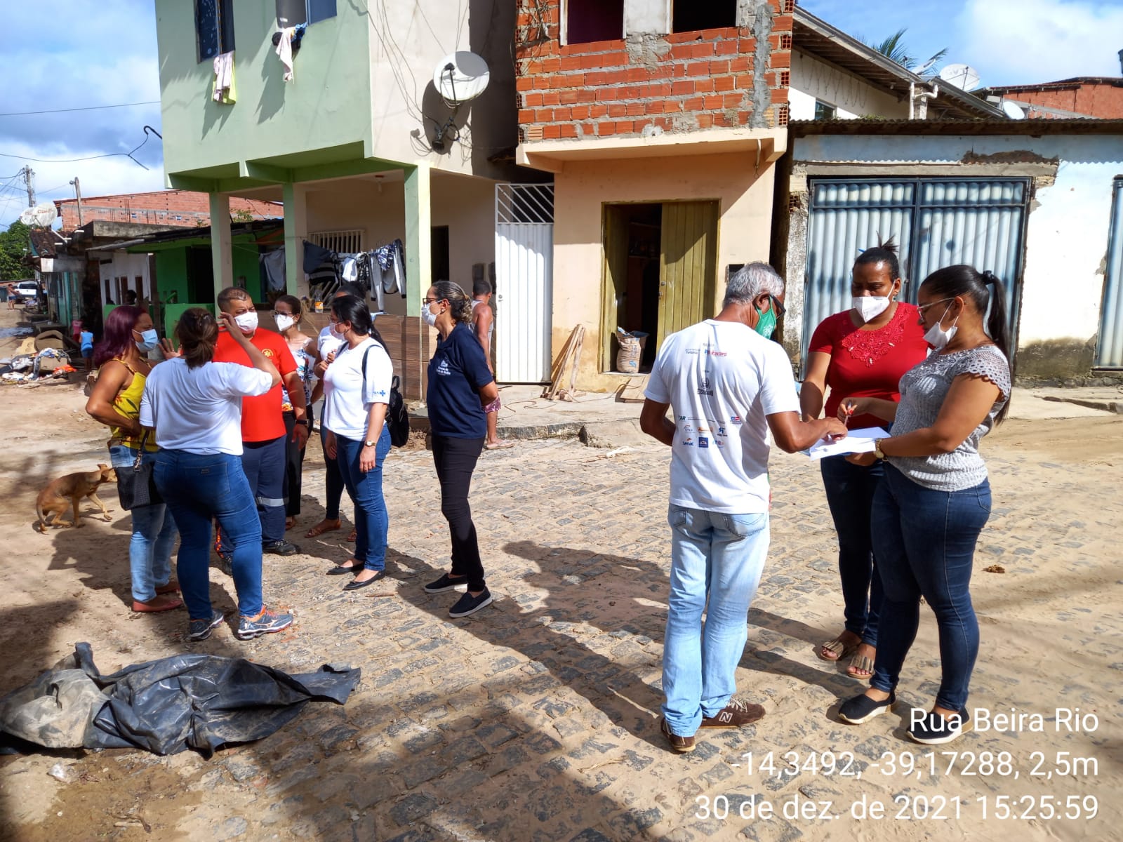 Defesa Civil de Itacaré avalia situação das casas atingidas pelas enchentes