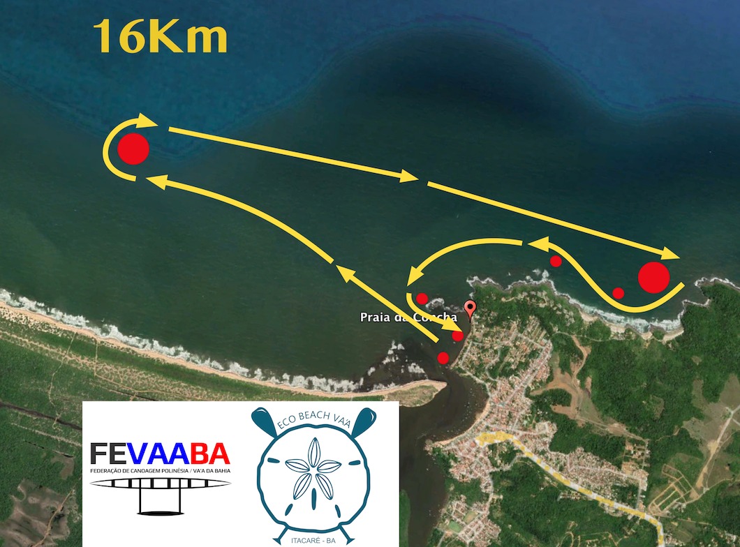 I Etapa do Campeonato Baiano de Canoa Polinésia começa nesta sexta em Itacaré