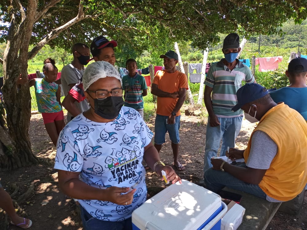 Itacaré realiza vacinação volante na zona rural contra a Covid-19