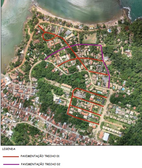 Prefeito de Itacaré assina ordem de serviço para a pavimentação das ruas da Concha