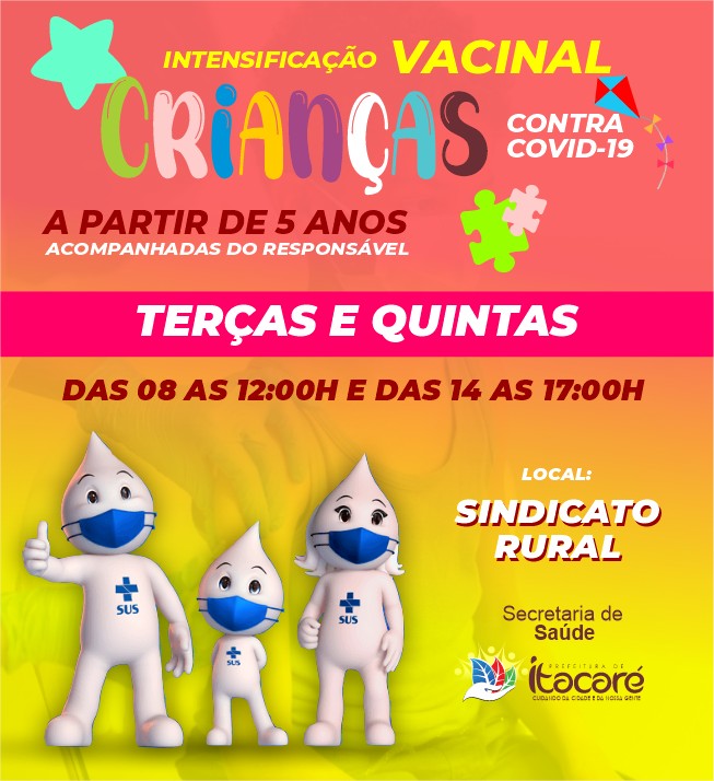 Agora também tem vacinação sempre às terças e quintas-feiras, das 8 às 12 horas e das 14 às 17 horas, no Sindicato Rural de Itacaré.  Confira o vídeo!