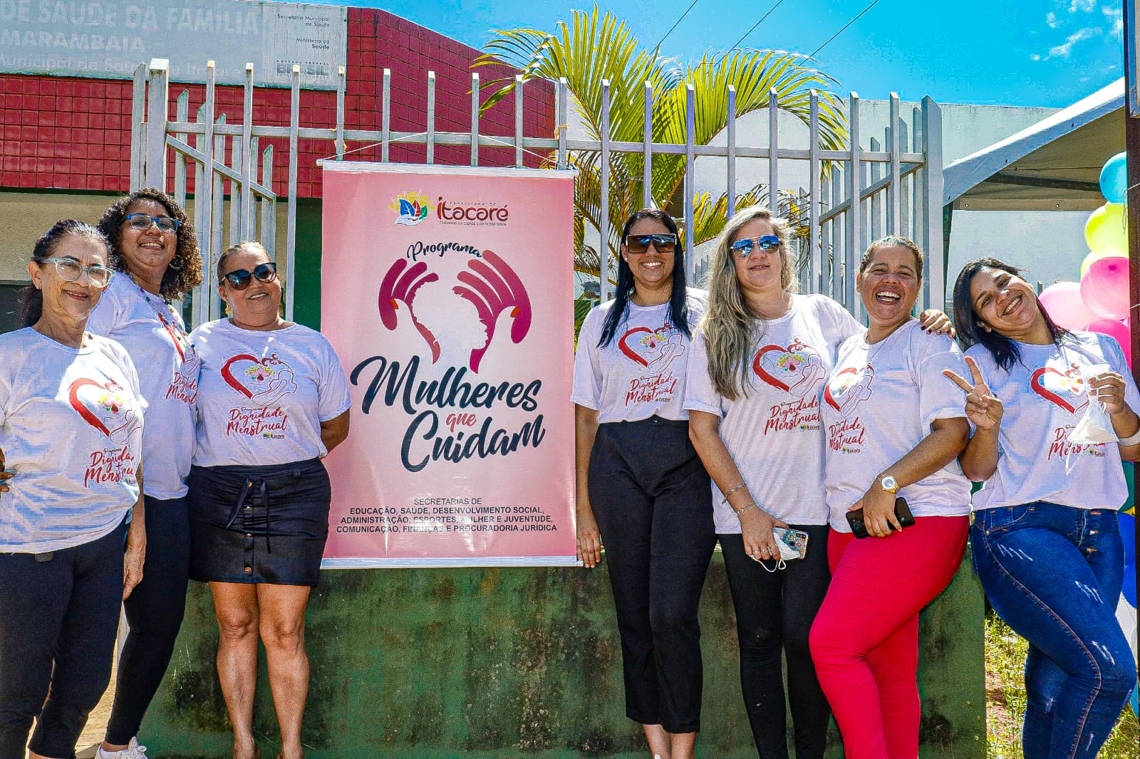 “Mulheres que Cuidam” leva saúde, serviços e alegria para bairros de Itacaré