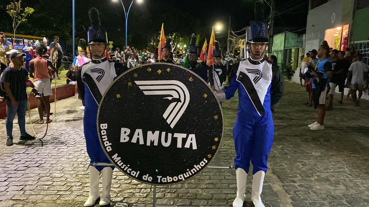 Banda Musical de Taboquinhas  se apresenta em Gongogi