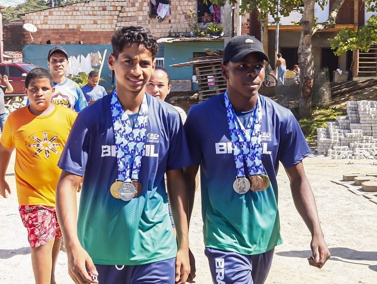 Canoístas de Itacaré são destaques no Olympic Hopes, em Bratislava, na Eslováquia.