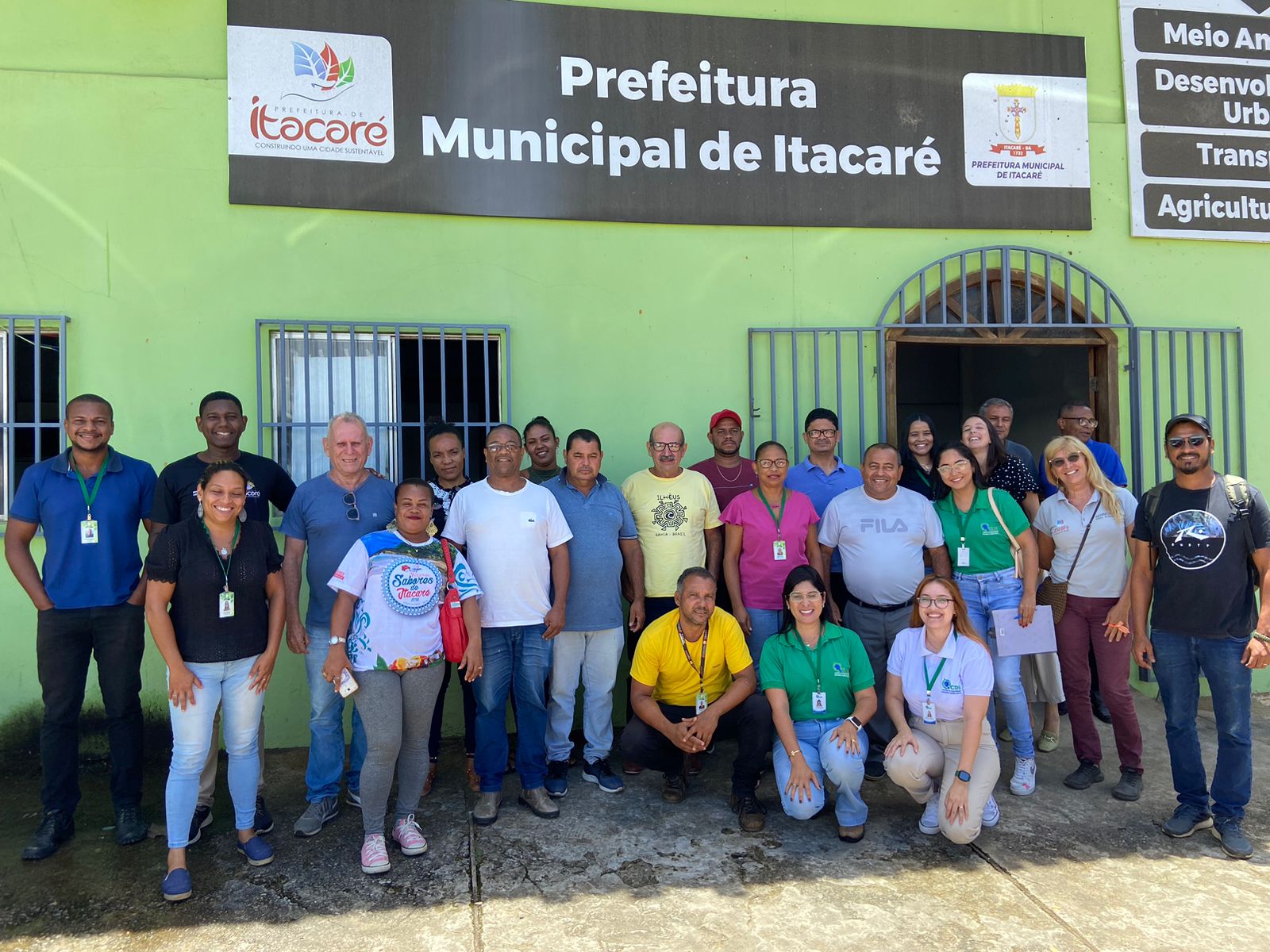 CDS – Consórcio de Desenvolvimento Sustentável do Litoral Sul se reuniu com as secretarias de Agricultura e Meio Ambiente de Itacaré.