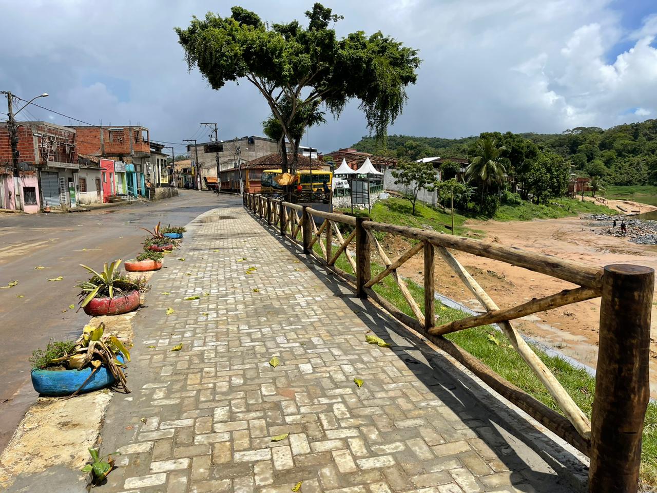 Prefeitura de Itacaré segue com as obras de revitalização da Orla de Taboquinhas