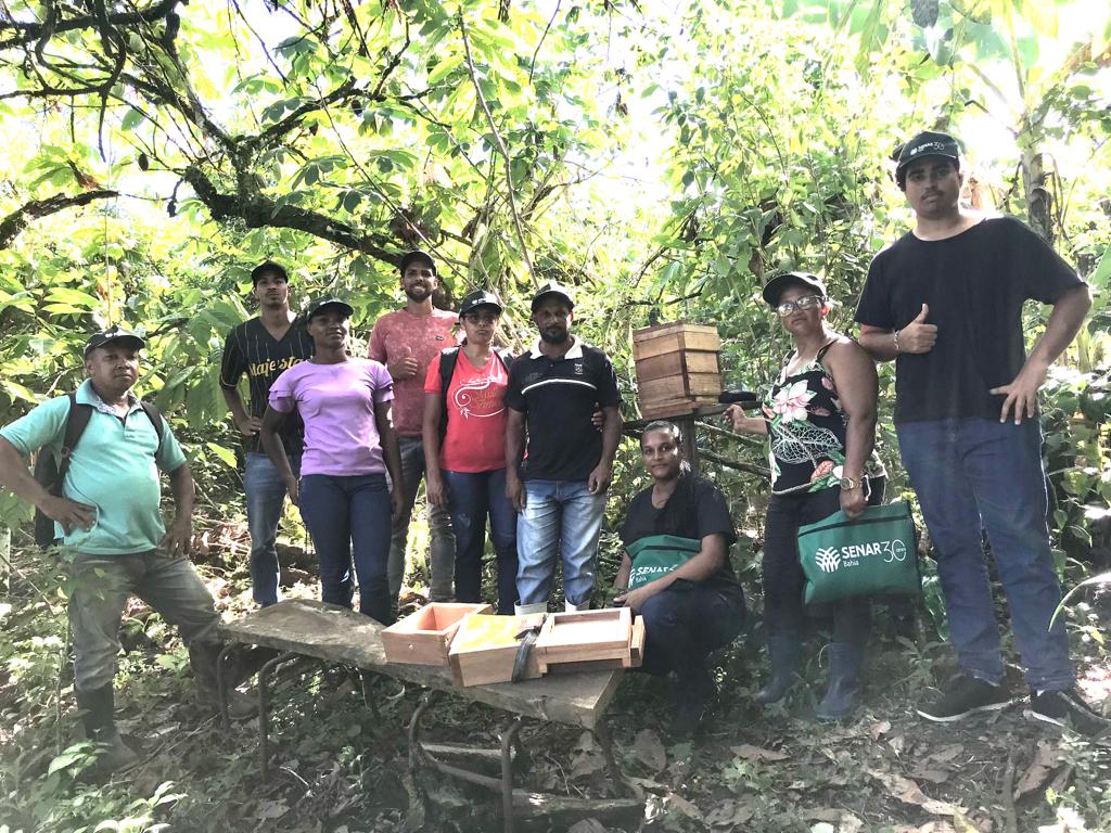 Curso de Meliponicultura é realizado na Secretaria de Agricultura, em Taboquinhas